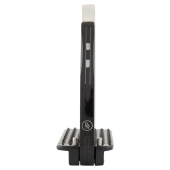 Stirrups Lavarone Silver/Black Stirrups Lavarone Silver/Black