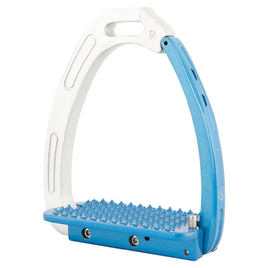 Stirrups Lavarone Silver/Blue