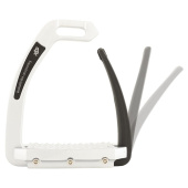 Stirrups Lavello Silver/Black Stirrups Lavello Silver/Black