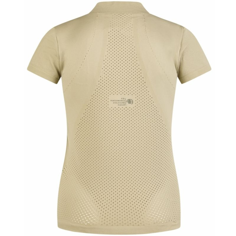 Riding Shirt Knit Athleisure Beige