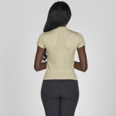Riding Shirt Knit Athleisure Beige Riding Shirt Knit Athleisure Beige