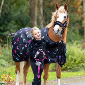 Halter and Lead Rope Isalyn Unicorn Black Halter and Lead Rope Isalyn Unicorn Black