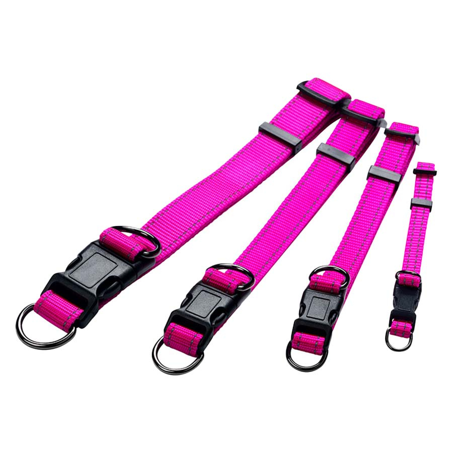 Dog Collar Iris Nylon Pink