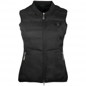 Riding Vest Comfort Temperature with Heating Elements and Power Bank Black