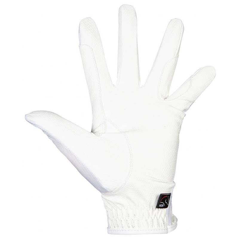 Riding Gloves Grip Mesh White