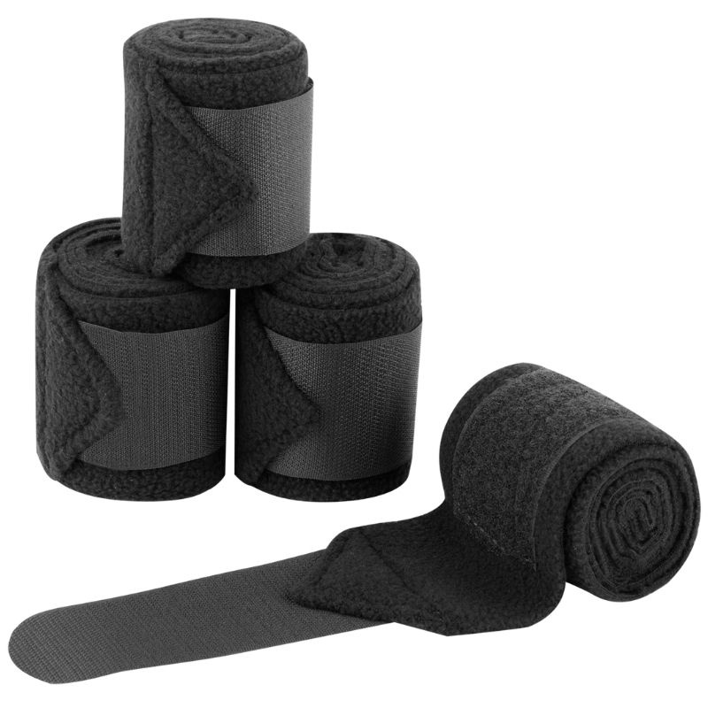Bandages Shetty Fleece 4-pack Black
