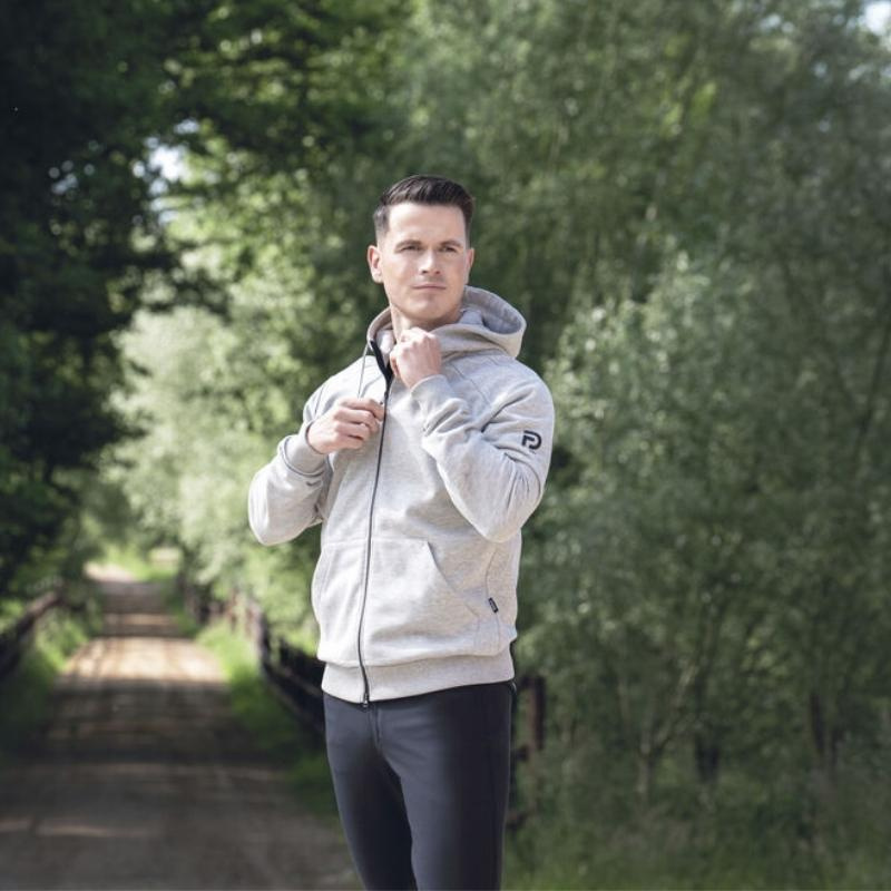Hoodie Core Men Grey