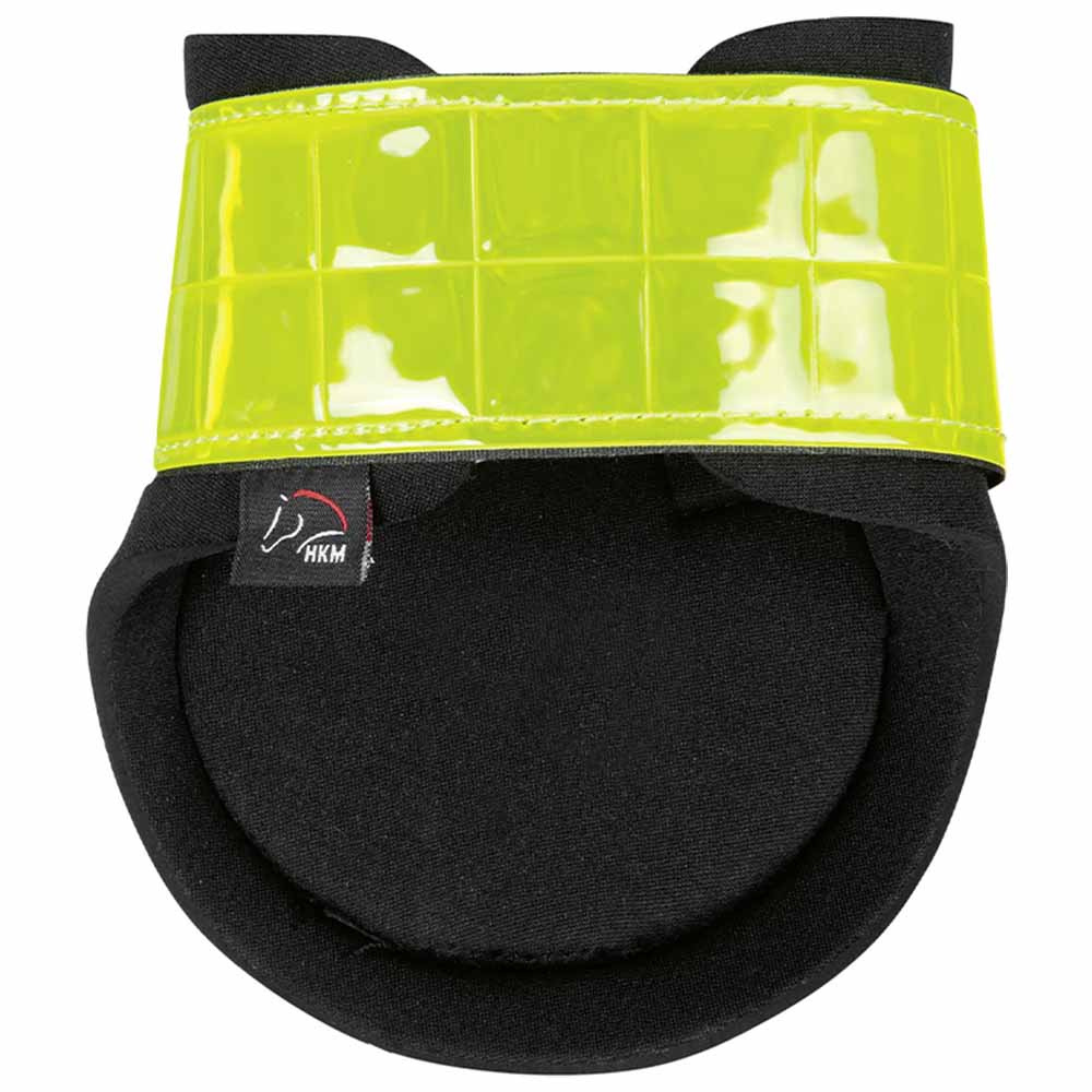 Fetlock Boots Reflective Yellow/Black