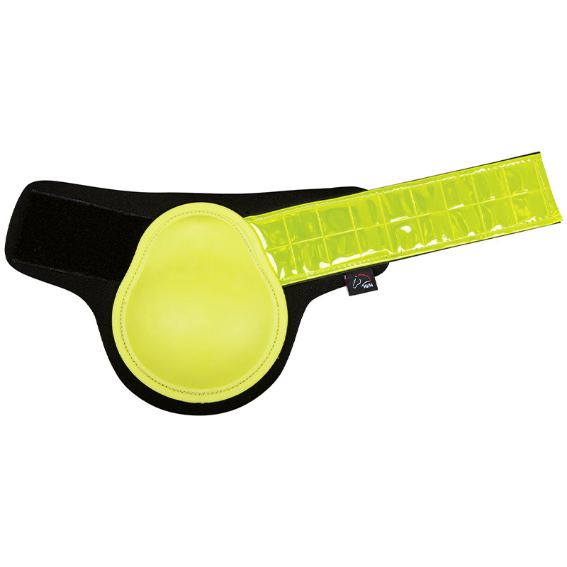 Fetlock Boots Reflective Yellow/Black
