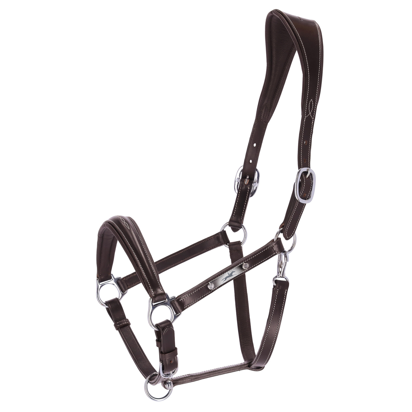 Leather Halter Frisco F Brown