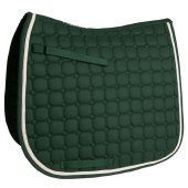 Dressage Saddle Pad Octagon Quilt Dark Green Dressage Saddle Pad Octagon Quilt Dark Green