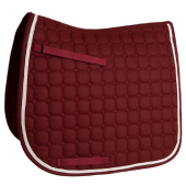 Dressage Saddle Pad Octagon Quilt Bordeaux Dressage Saddle Pad Octagon Quilt Bordeaux