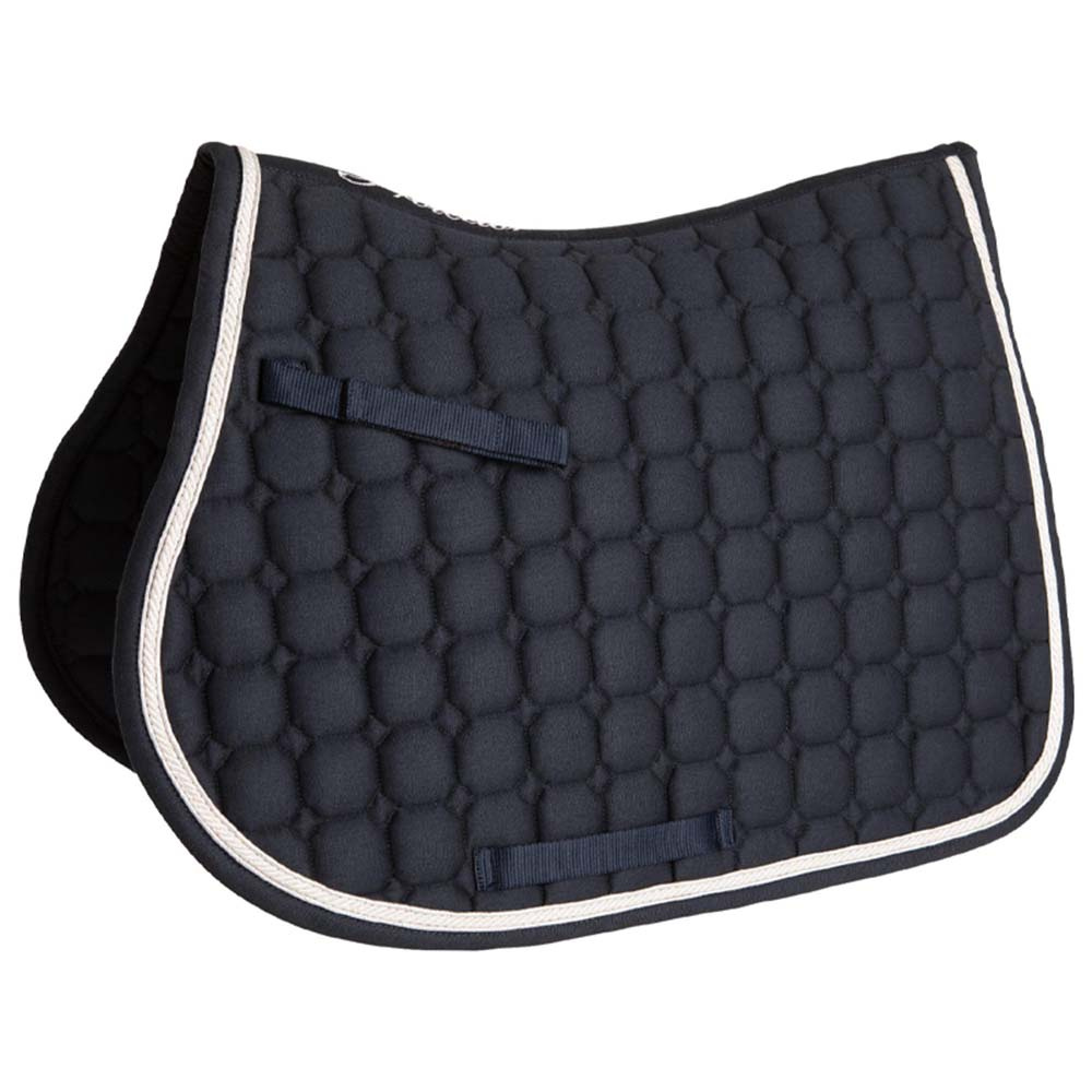 Saddle Pad Octagon Quilt Navy Blue