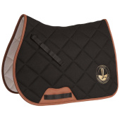 Saddle Pad Waffle Texture Black Saddle Pad Waffle Texture Black