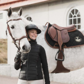 Saddle Pad Waffle Texture Black Saddle Pad Waffle Texture Black