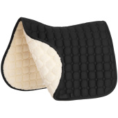 Saddle Pad Octacon Quilt Faux Fur Black Saddle Pad Octacon Quilt Faux Fur Black
