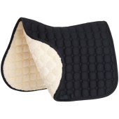 Saddle Pad Octacon Quilt Faux Fur Navy Blue Saddle Pad Octacon Quilt Faux Fur Navy Blue