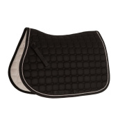 Saddle Pad Zari Shine Black/Grey Saddle Pad Zari Shine Black/Grey