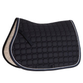 Saddle Pad Zari Shine Navy/Silver Saddle Pad Zari Shine Navy/Silver