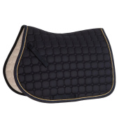 Saddle Pad Zari Shine Navy/Gold Saddle Pad Zari Shine Navy/Gold