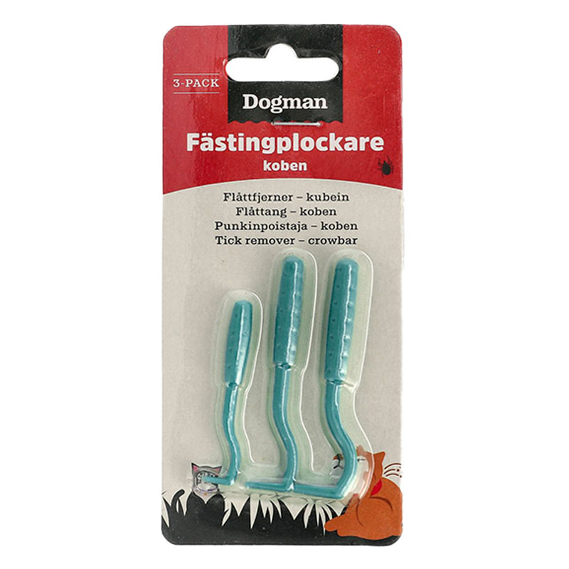 Tick Remover Koben 3-Pack Turquoise