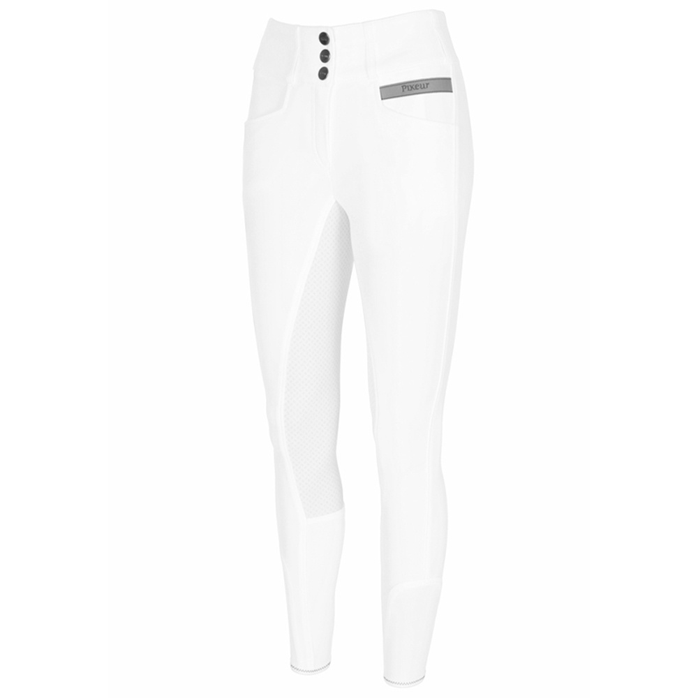 Candela Grip Riding Breeches White
