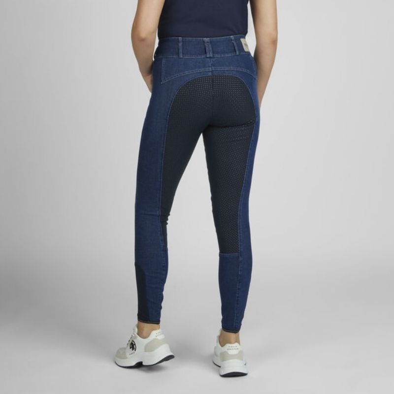 Riding Breeches Candela DuraGrip Jeans FG Navy Blue