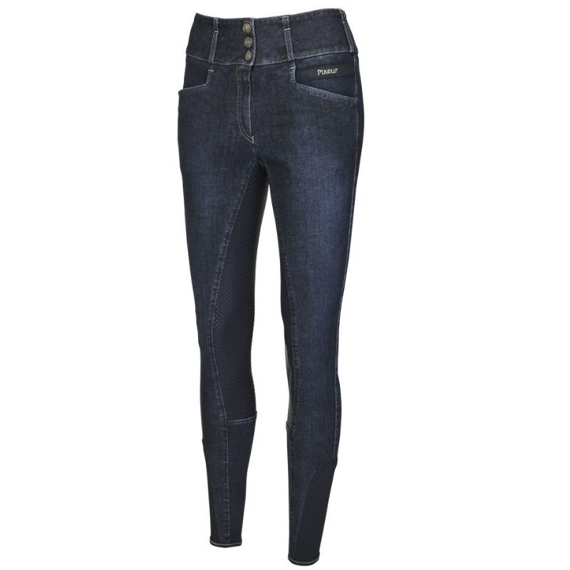 Riding Breeches Candela DuraGrip Jeans FG Navy Blue