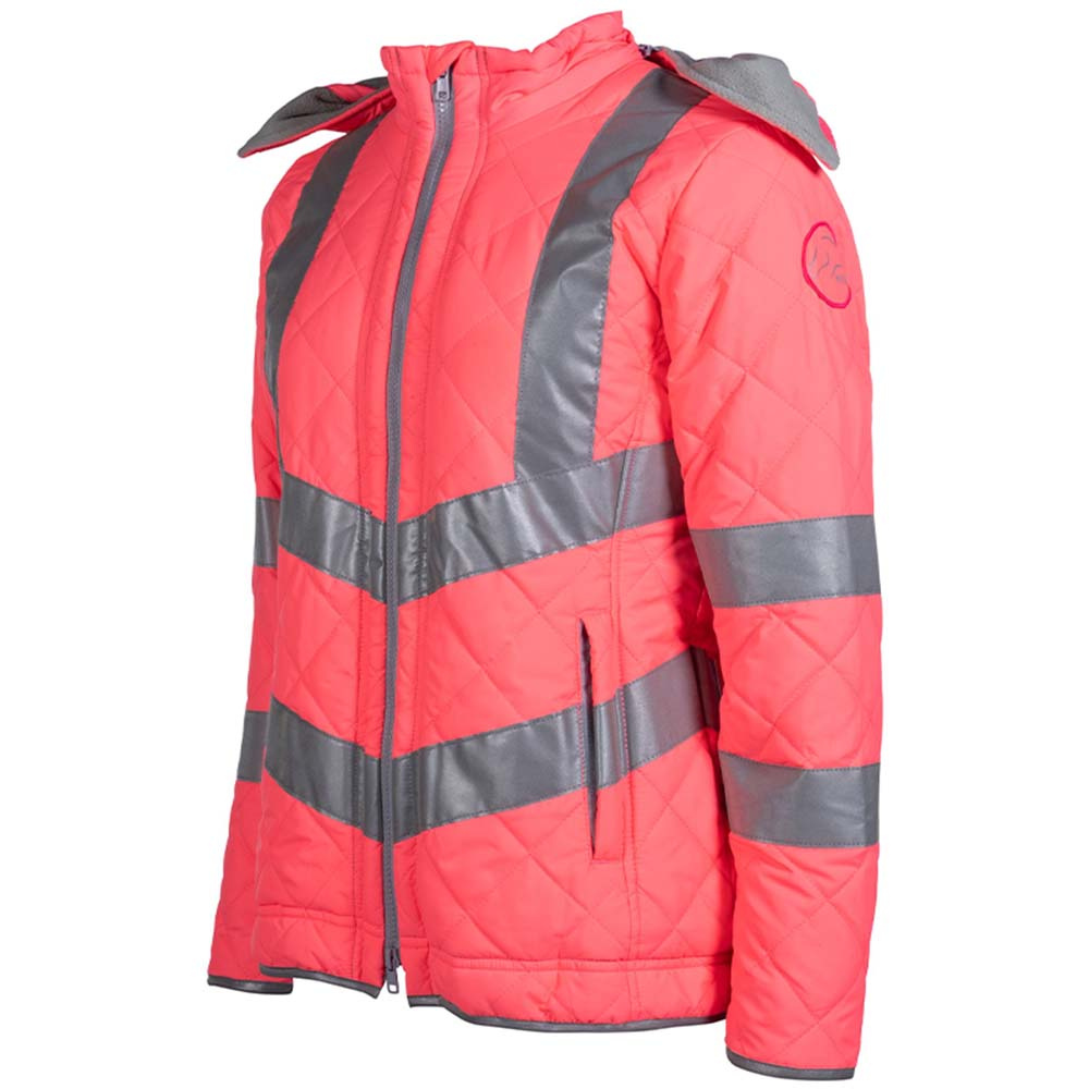 Warning Jacket Reflective Pink