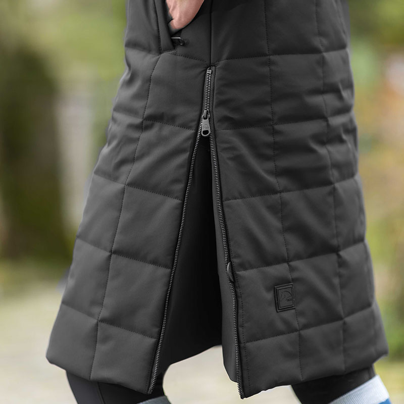 Riding Coat Honey with Light Panels and Power Bank Black