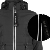 Riding Coat Honey with Light Panels and Power Bank Black Riding Coat Honey with Light Panels and Power Bank Black