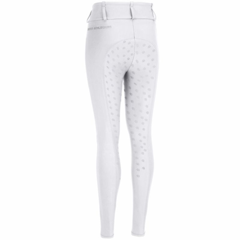 Riding Tights Child/Junior Lilith SD Full Grip White