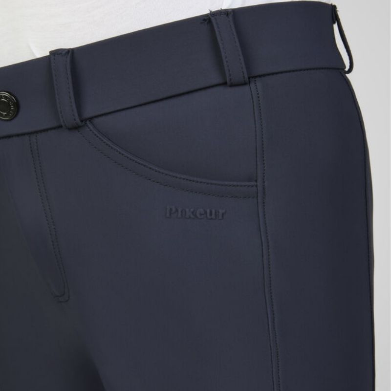 Riding Breeches Child/Junior New Brooklyn SD Knee Grip Navy Blue