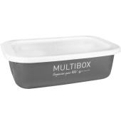 Multibox with Lid 3L Grey Multibox with Lid 3L Grey