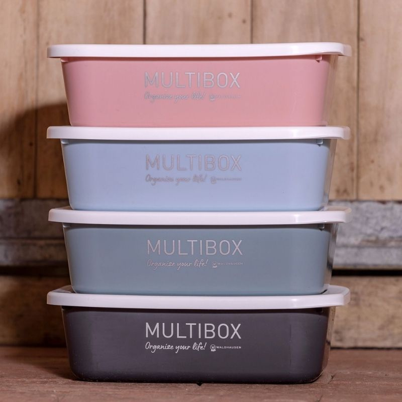 Multibox with Lid 3L Pink