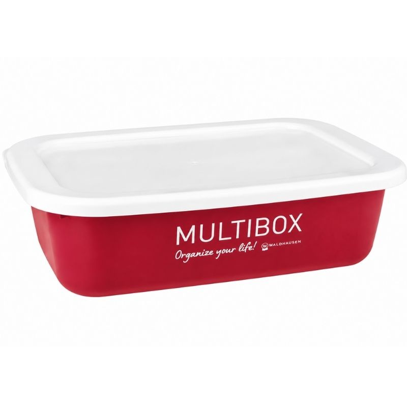 Multibox with Lid 3L Red