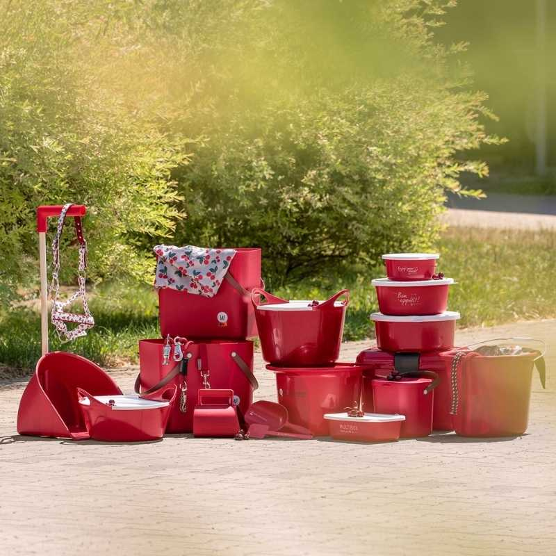 Multibox with Lid 3L Red