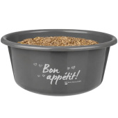 Feed Bowl with Lid 5L Grey Feed Bowl with Lid 5L Grey