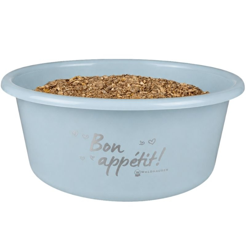 Feed Bowl with Lid 5L Blue
