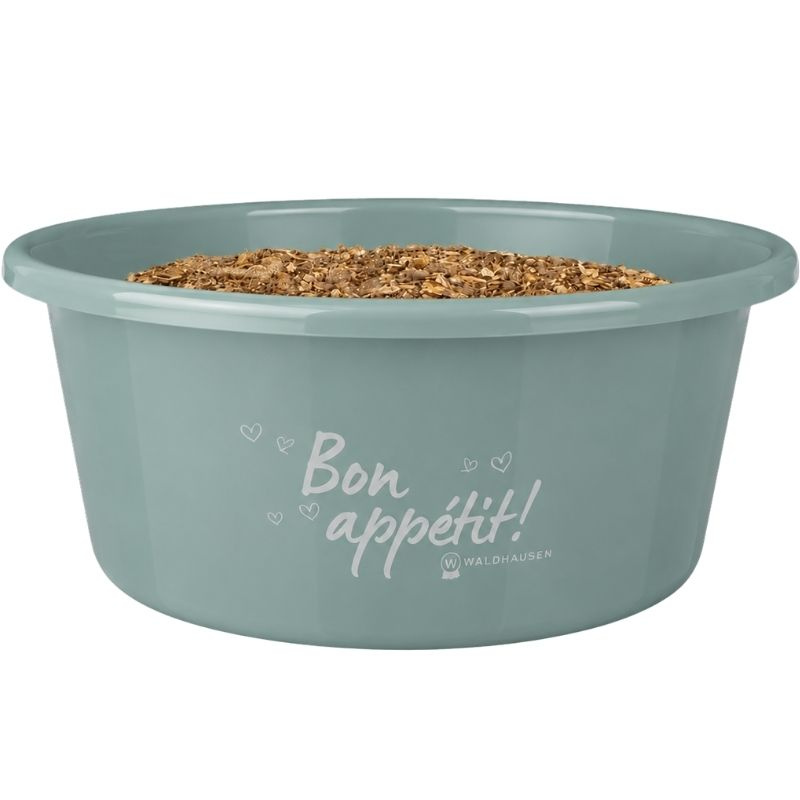 Feed Bowl with Lid 5L Green