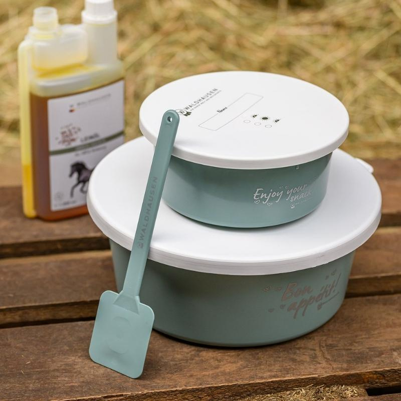 Feed Bowl with Lid 5L Green