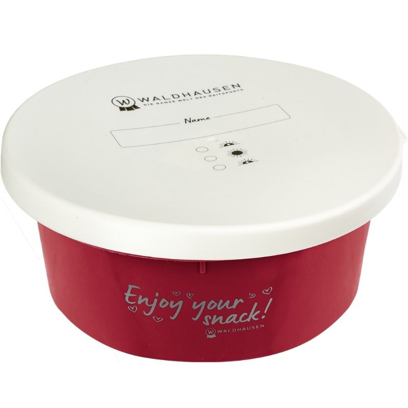 Feed Bowl with Lid 2L Red