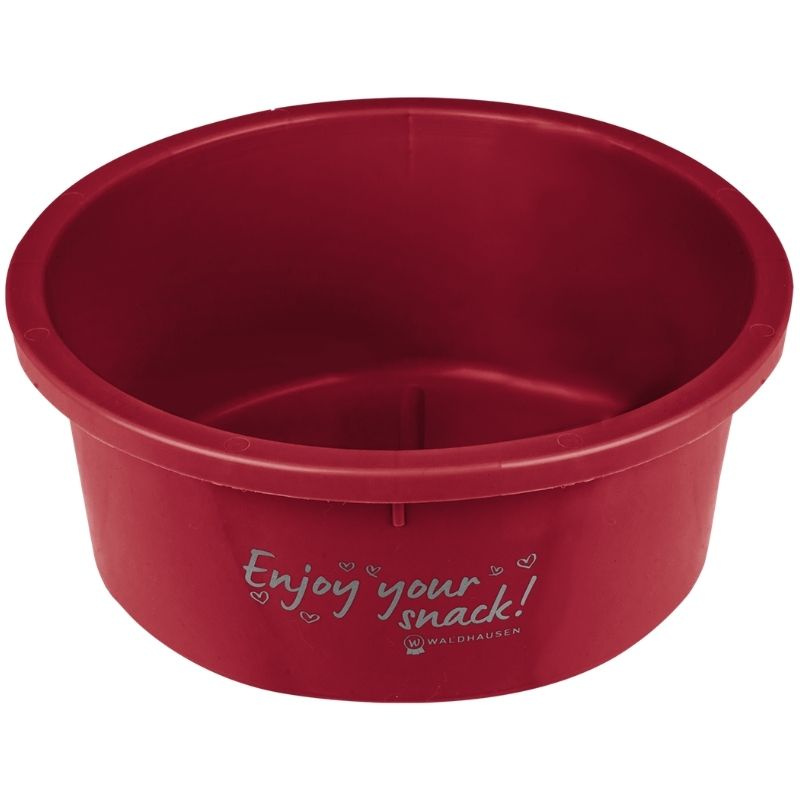 Feed Bowl with Lid 2L Red