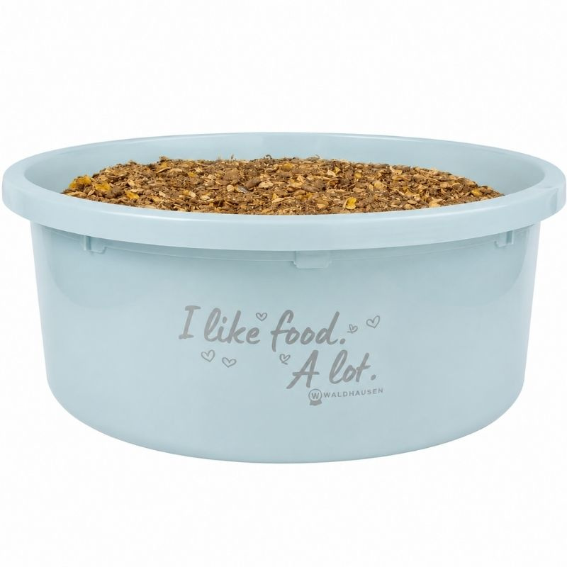 Feed Bowl with Lid XL 8L Blue