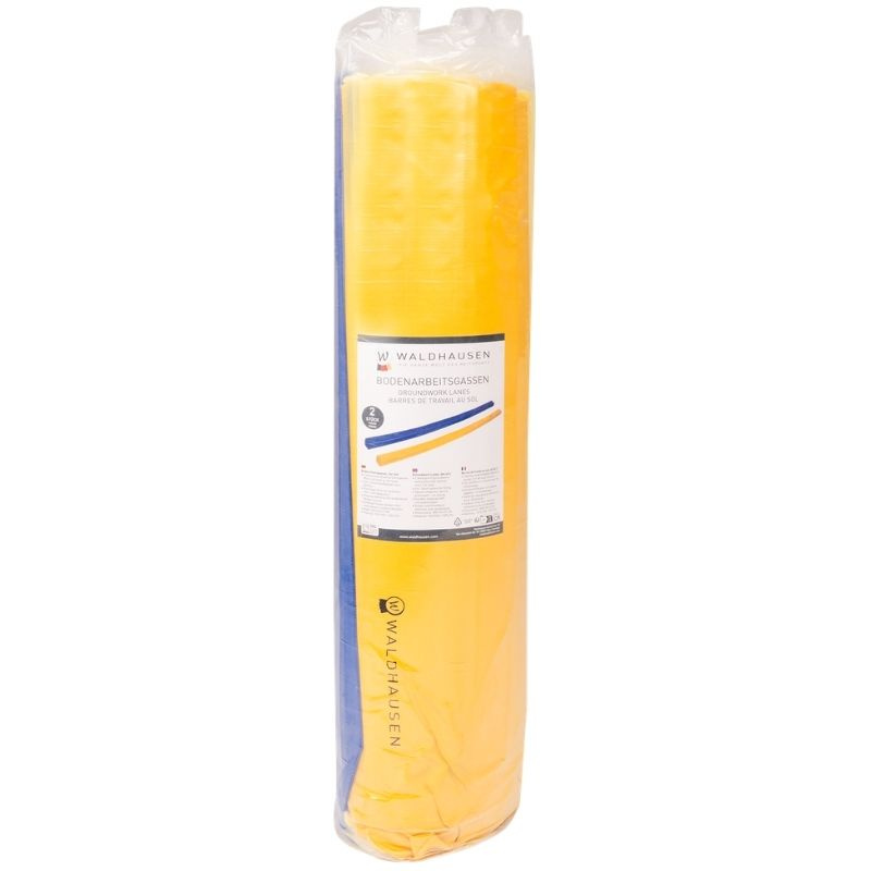 Soft poles 2-pack Teal/Yellow