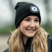 Hat with Light Honey Black Hat with Light Honey Black