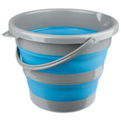 Bucket Foldable 10L Blue/Grey Bucket Foldable 10L Blue/Grey