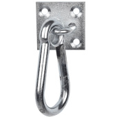 Carabiner Plate Silver Carabiner Plate Silver