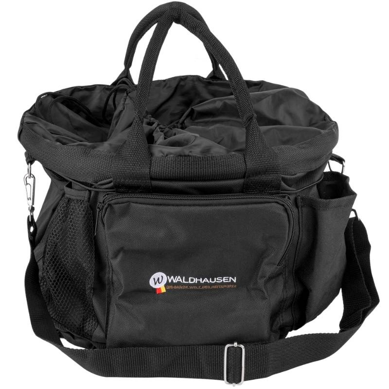 Grooming Bag Embroided Black