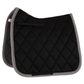 Dressage Saddle Pad Event Cooldry Black/Grey Dressage Saddle Pad Event Cooldry Black/Grey